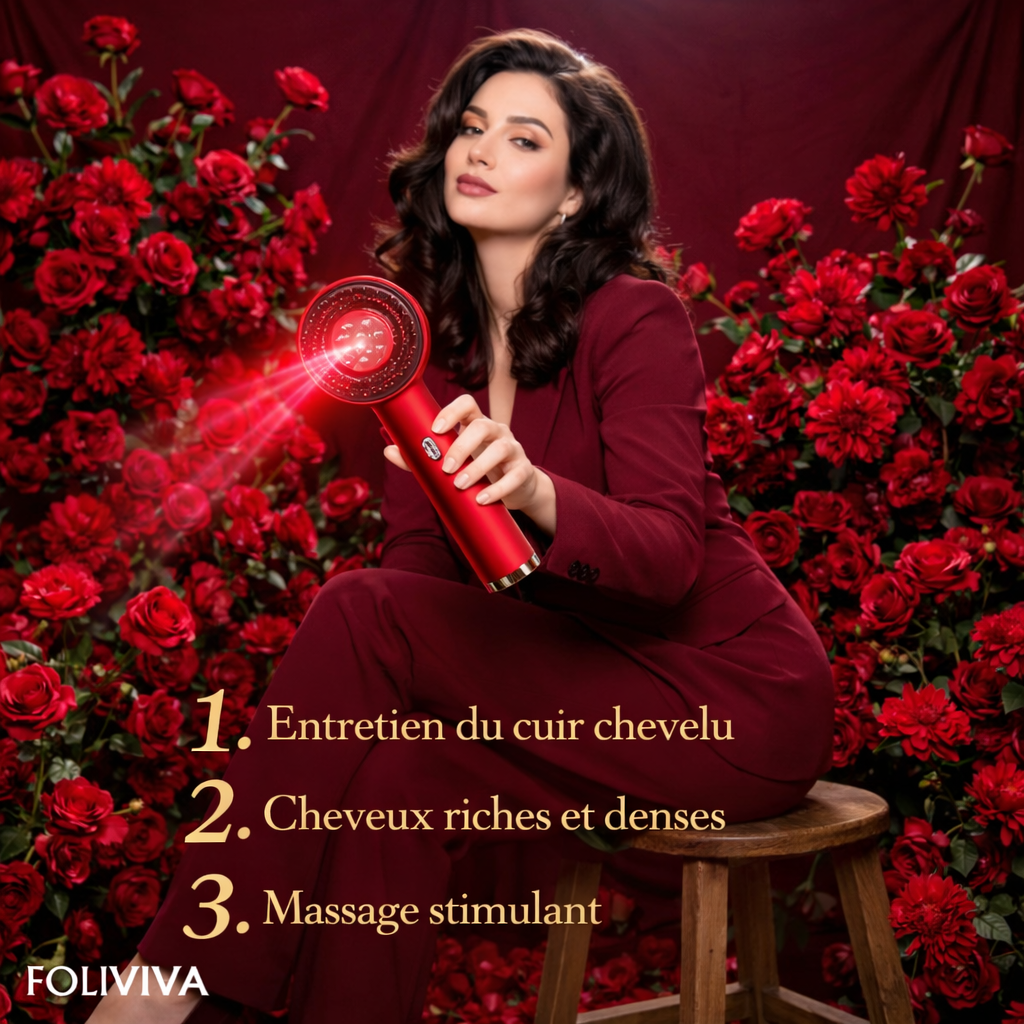 Brosse Capillaire Luminothérapie Pro™