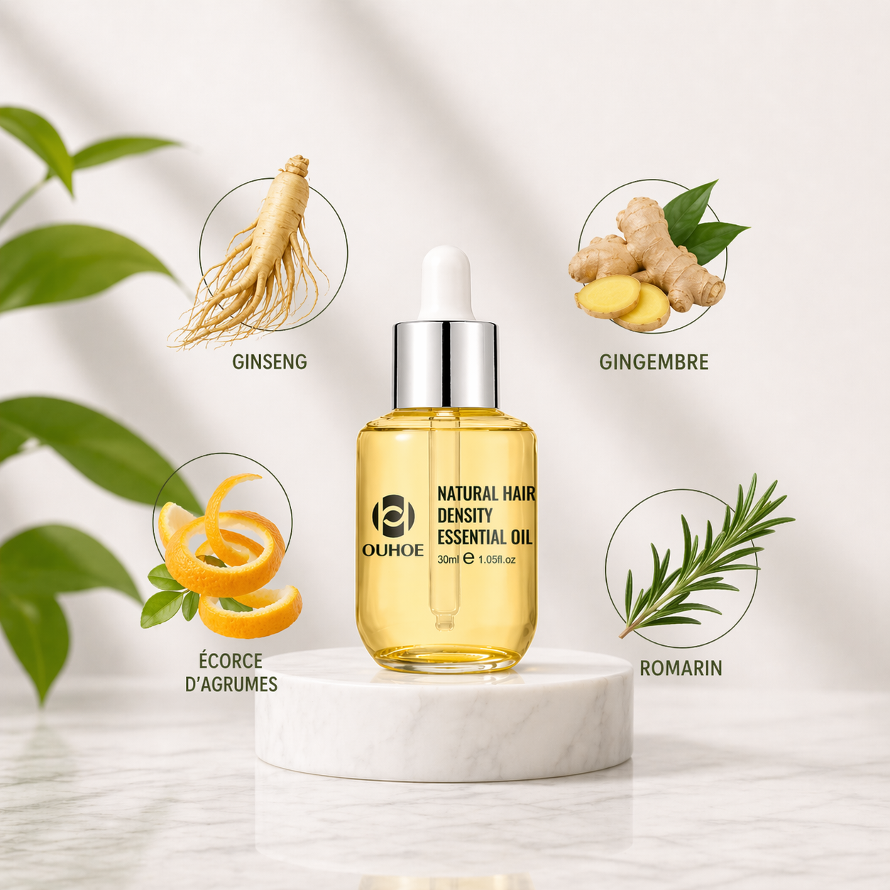 Brosse Stimulante + Bio Sérum Offert