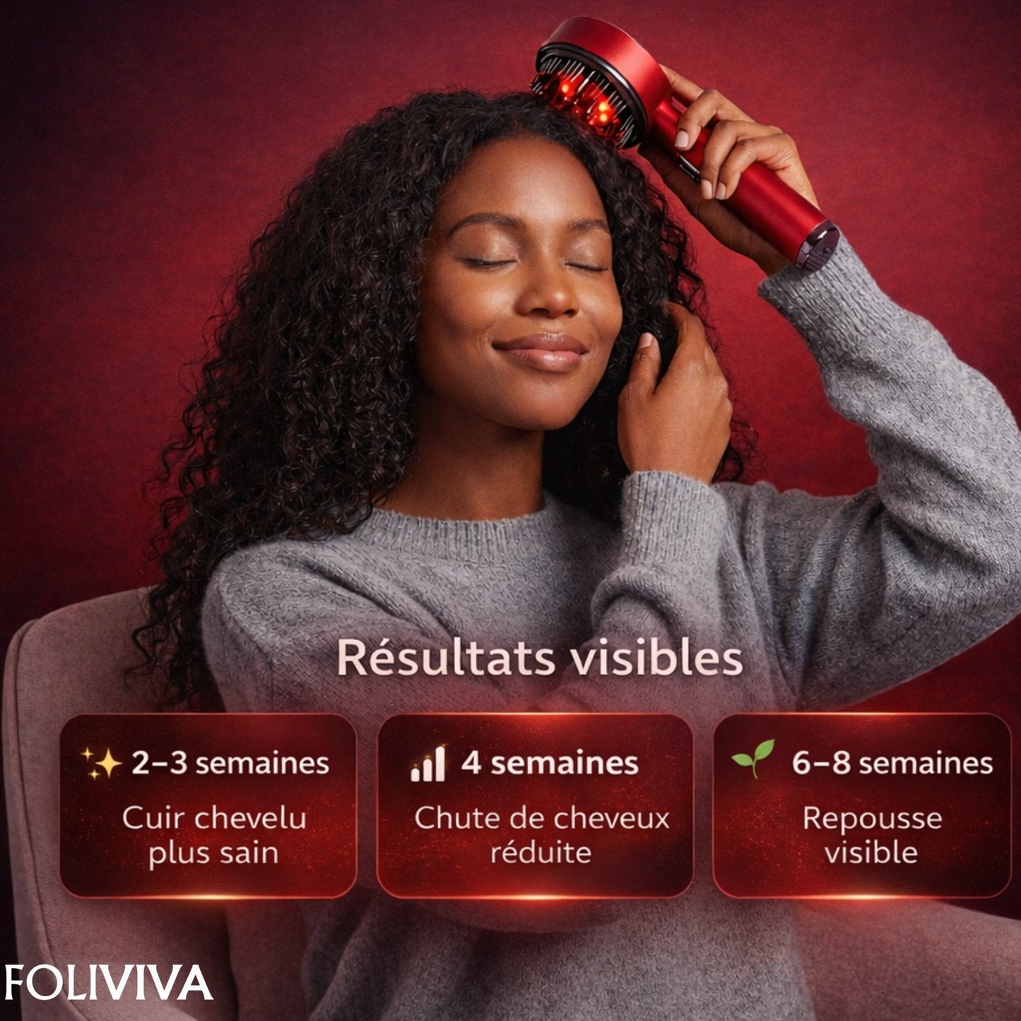 Brosse Capillaire Luminothérapie Pro™